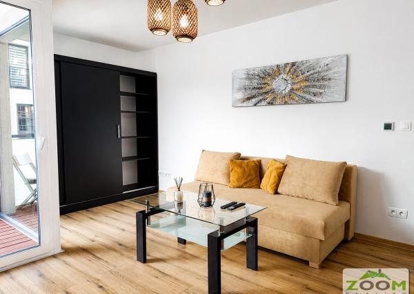 PRENÁJOM - 2 izbový byt s loggiou, podlahovým kúrením a park. miestom